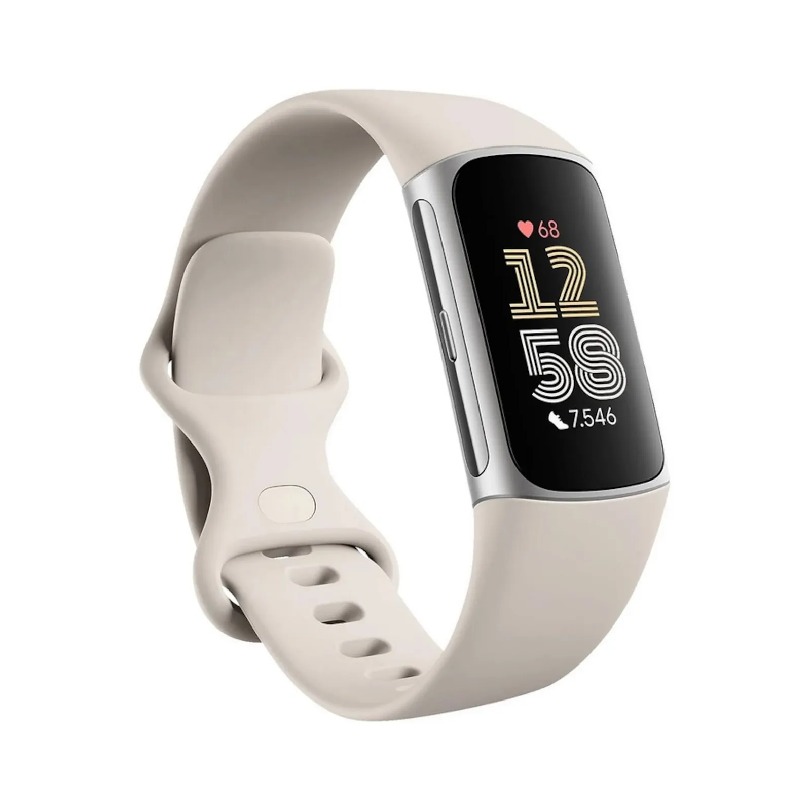 Fitbit Charge 6 Fitness-Tracker Porcelain