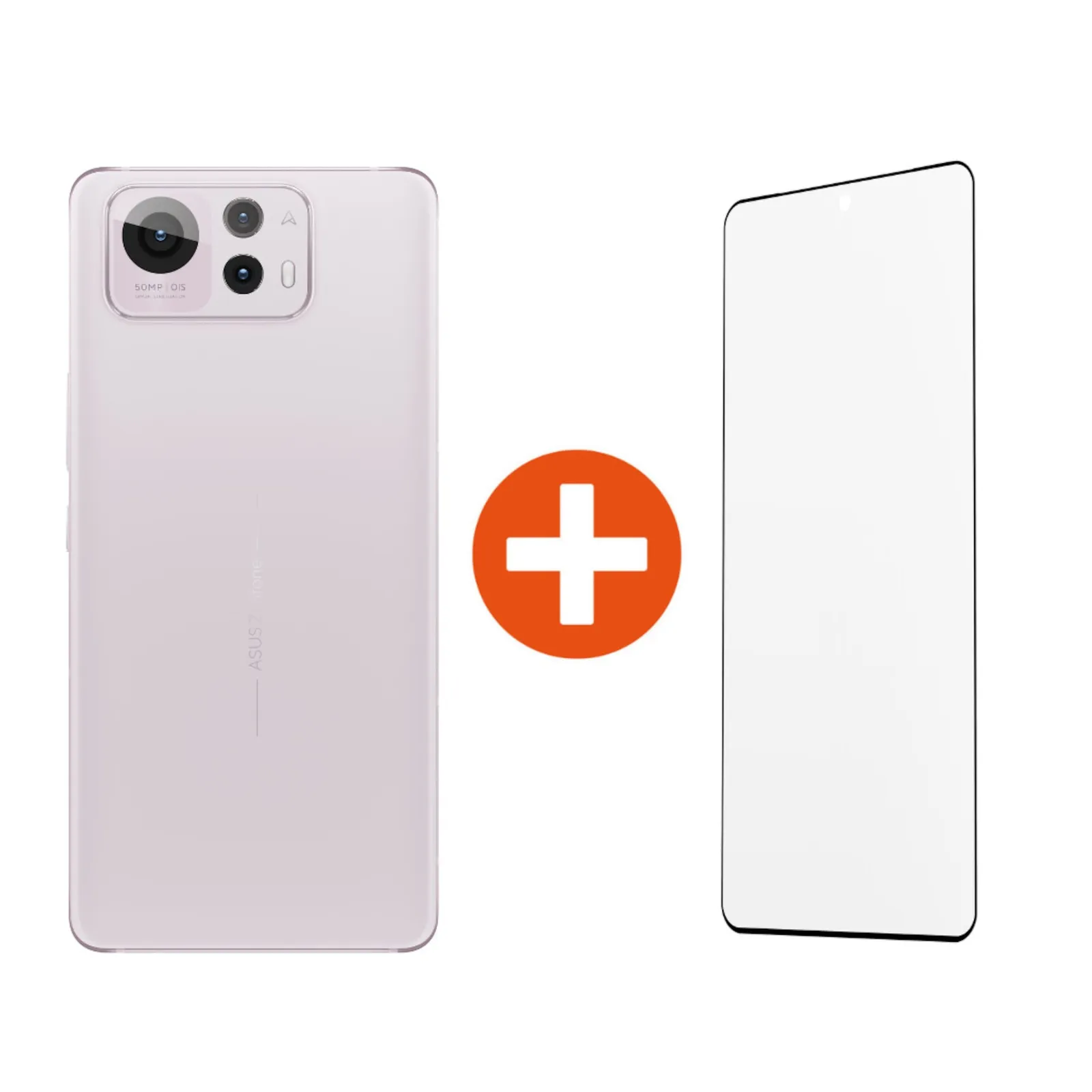 ASUS Zenfone 12 Ultra 16/512 GB Sakura White Android 15 IP68 + antibakterielles Schutzglass