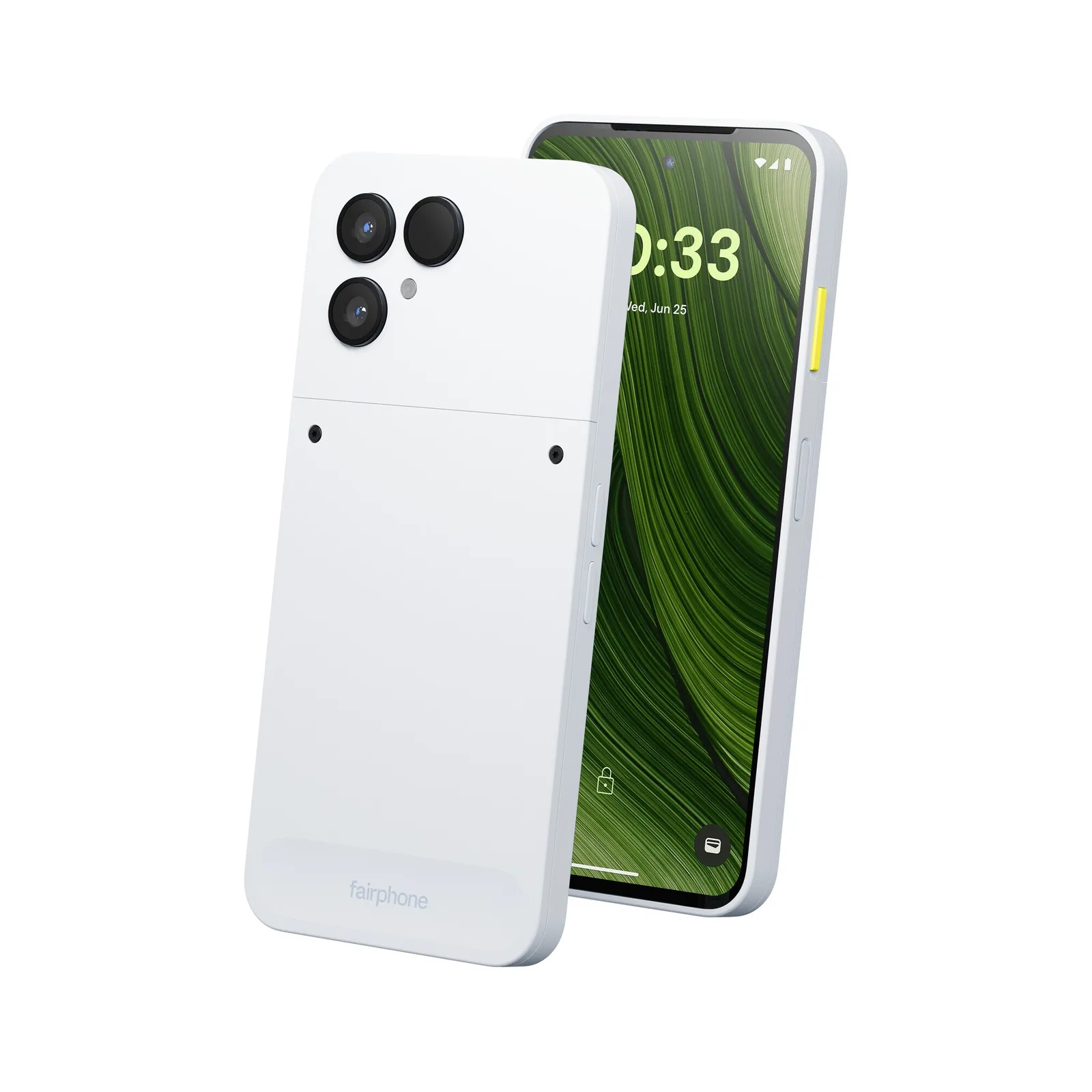 Das Fairphone (Gen. 6) Dual-SIM 8GB/256GB weiß Android 15 Smartphone